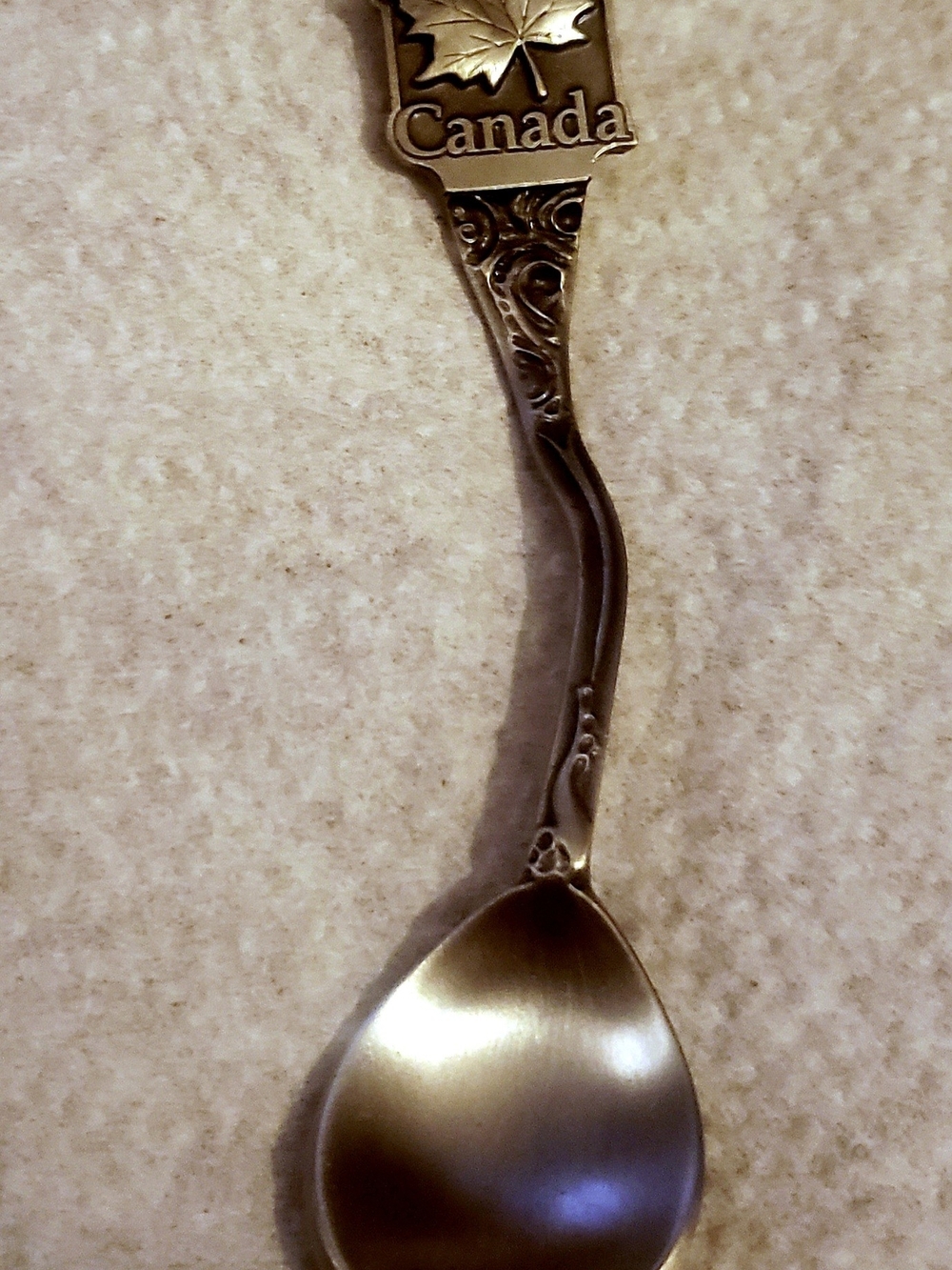 Vintage Canada Souvenir Spoon - Silver Tone